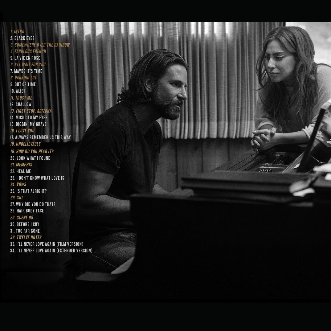 soundtrack a star is born flac